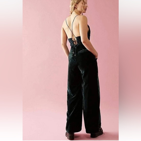 NWT Free People Blake Velvet One Piece - Picture 3 of 10
